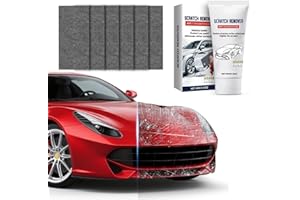 Huotwoe Nano Sparkle Cloth Car Scratch Remover 6PCS, Multi-Purpose Nano Magic Cloth Easily Removes Light Scratches, Swirls and Water Spots, Car Scratch Repair Kit for All Vehicle Colors