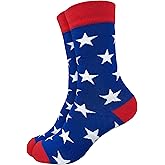 Kuyuayee Holiday Crew Socks Seasonal Funny Knitted Sock Soft Warm Medium Stockings Gifts for Women and Men