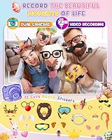 UCIDCI Kids Smart Phone Toy with Dual Cameras 4 Inch IPS 13 Games Learning view 4