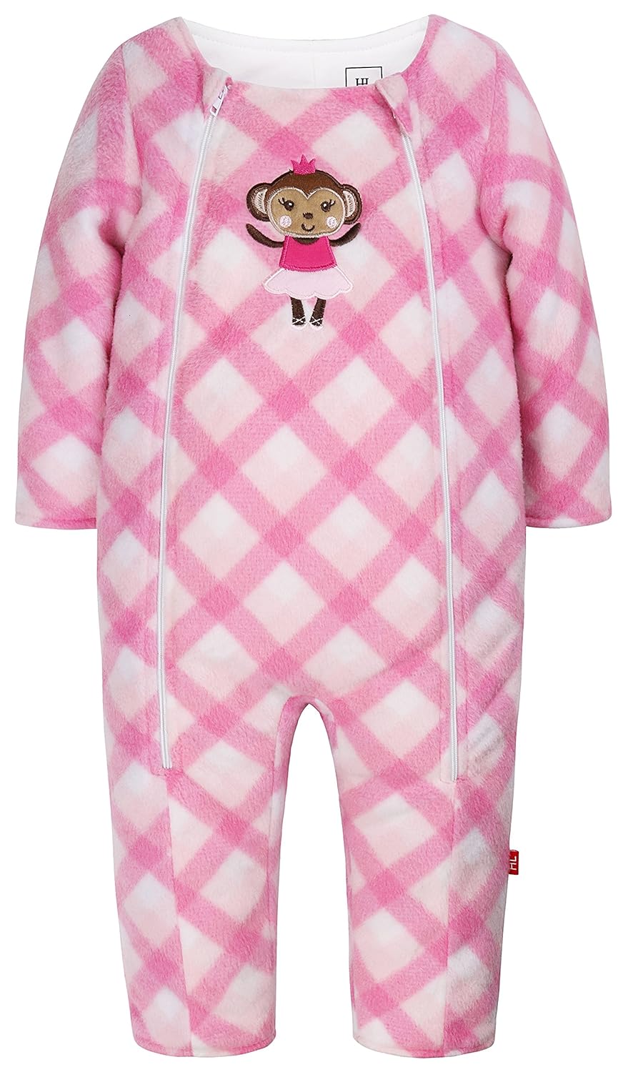 footless zip sleepsuit