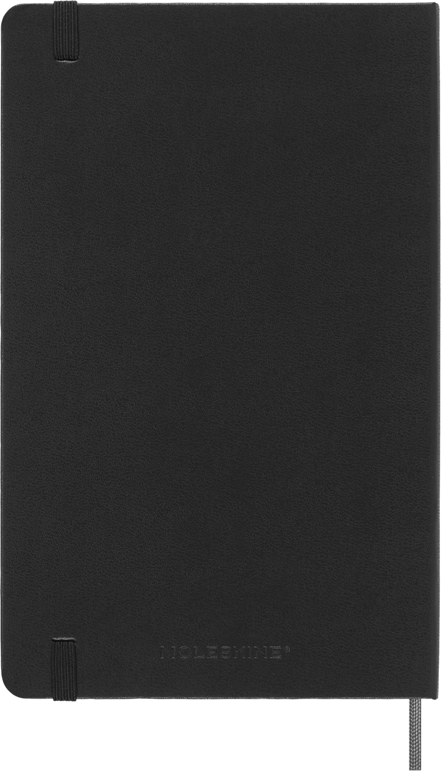 Moleskine Classic 12 Month Undated Weekly Planner, Hard Cover, Large (5