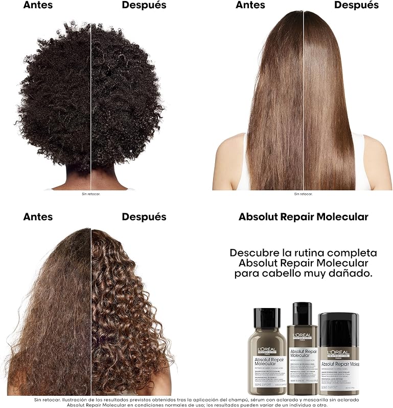 L'Oréal Professionnel Absolut Repair Molecular Set Viaje Para Pelo Dañado