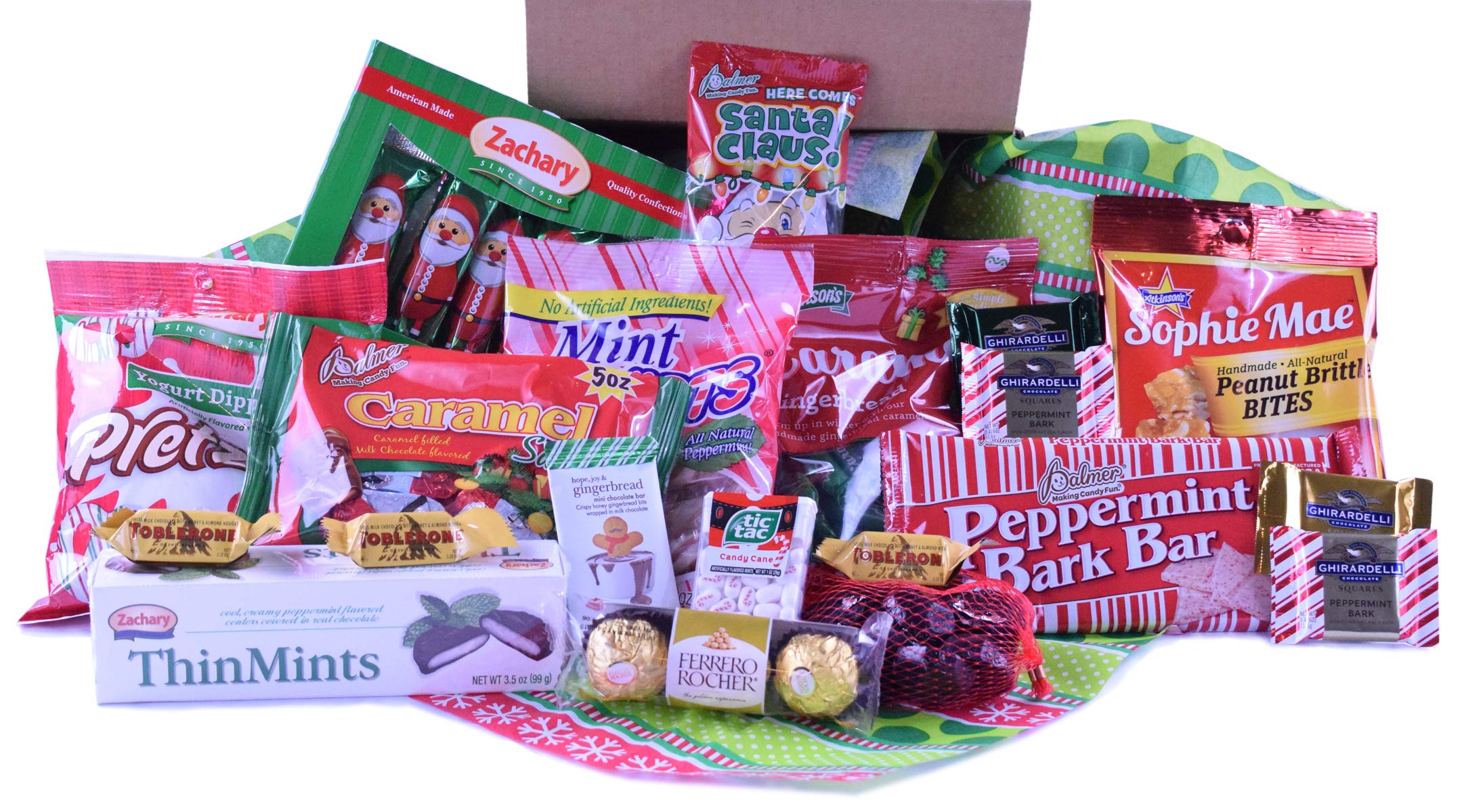 Christmas Candy Care Package Small 2 lbs of Candy