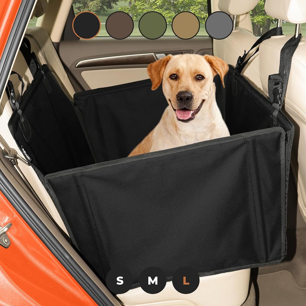 Wuglo Extra Stable Dog Car Seat with Seat Belt up to 26 kg