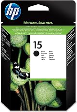 HP C6615DE 15 Large Black Original Ink Cartridge Single Pack HP Thermal Inkjet