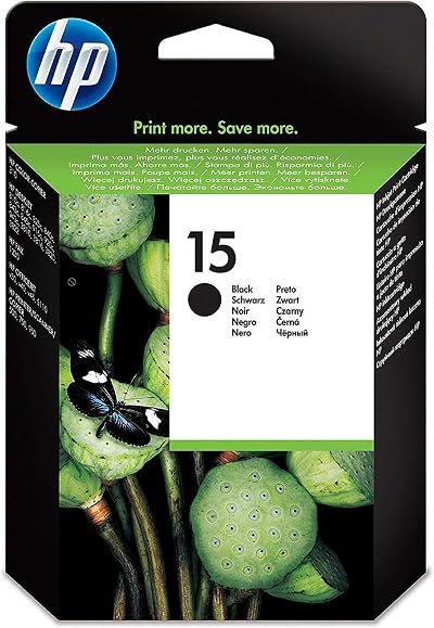 HP C6615DE 15 Large Black Original Ink Cartridge Single Pack HP Thermal Inkjet