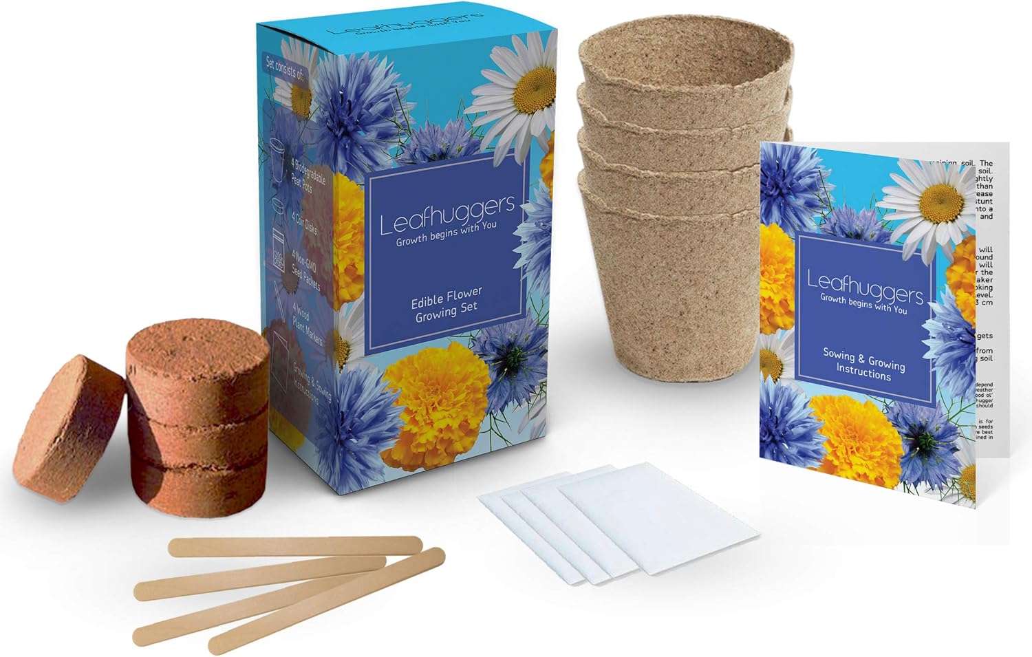Flores Kit De Cultivo Set De Iniciación De Jardinería Semillas ...