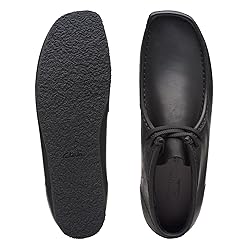 Clarks Men's Shacre Boot Ankle, Black Leather, 10