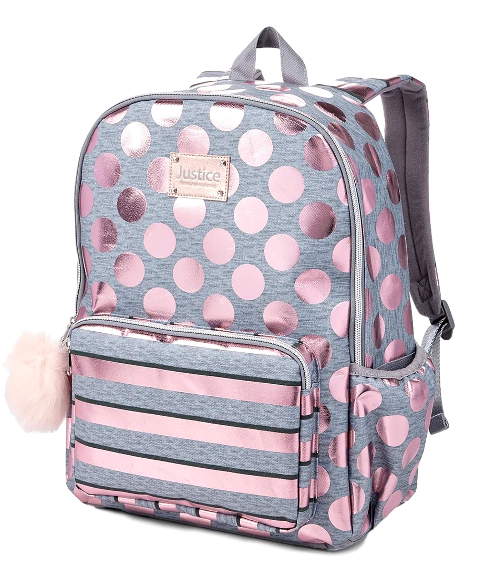 justice initial backpack