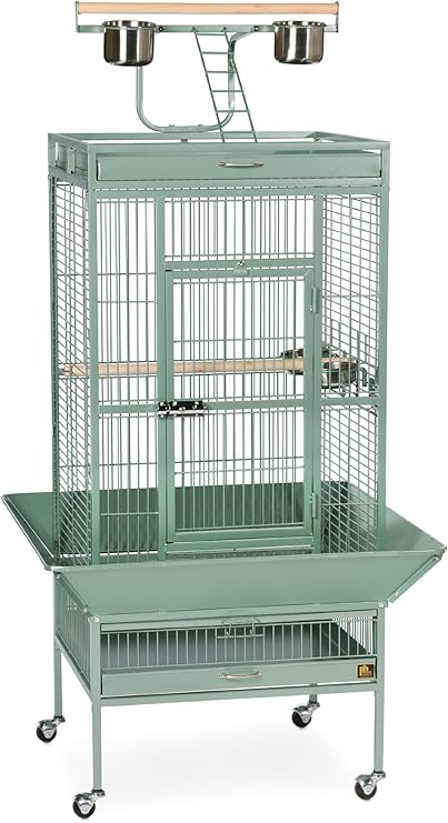 prevue pet products wrought iron select bird cage