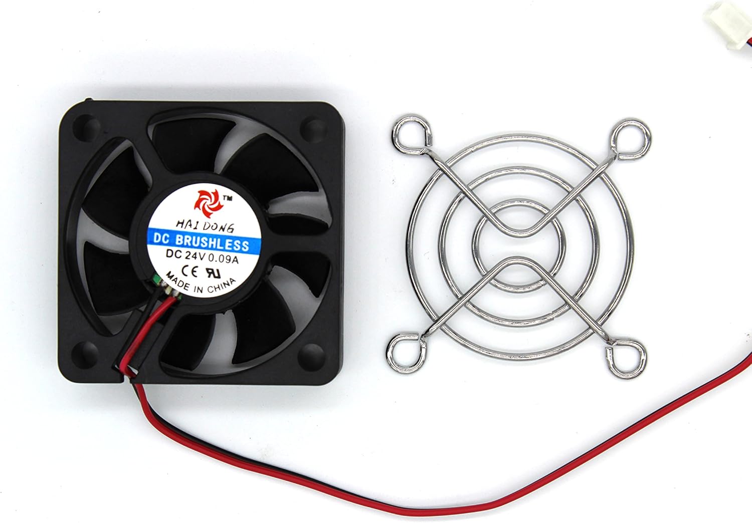 DC 24V 50mmx50mmx15mm 7 Vanes PC CPU Computer Cooling Fan w