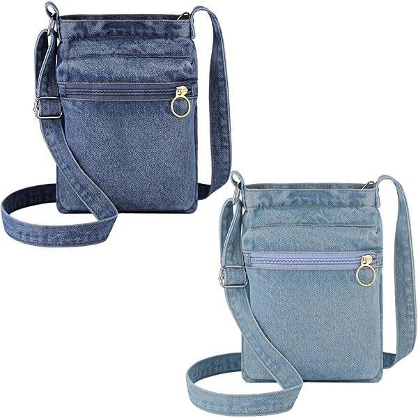Amazon.com: Denim Indigo Hobo Cross Body Bag Womens Shoulder Bag