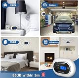 XINDUM Carbon Monoxide Detector with LCD Display 10 Year Battery Black view 7