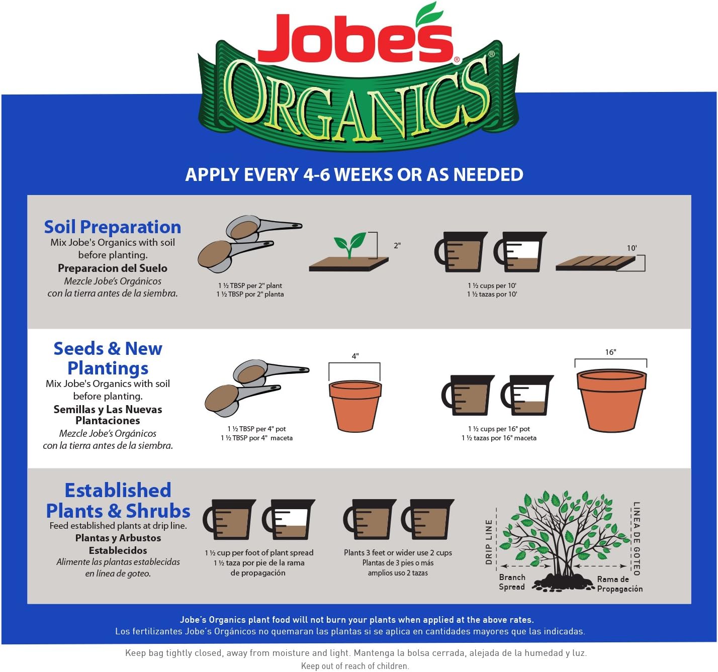 Jobe's Organics Soil Acidifier, 6 lb : Garden & Outdoor