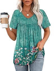 Womens Blouses Dressy Casual Short Sleeve T Shirts