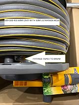 Hozelock Cart Plus 50m Ultramax Hose 12.5mm Rewind Handle Grey view 5