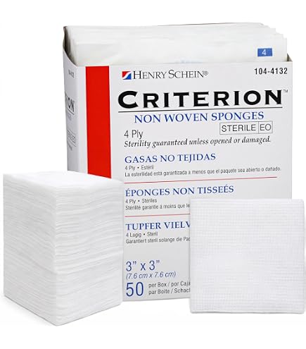 Amazon.com: Criterion Non-Woven Gauze Sponges, 4