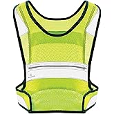 Amphipod Full-Visibility Reflective Vest, Outdoor Safety Running Gear for Road Running, Jogging & Walking