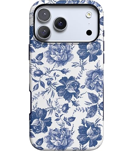 Amazon.com: Casely iPhone 17 Pro Case | Rose to Fame | Blue