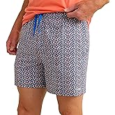 HUK Mens Pursuit Volley Pattern, Quick-Dry Swim Shorts for Men