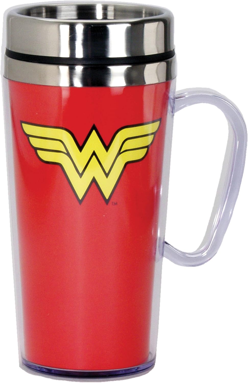wonder woman coffee travel mug