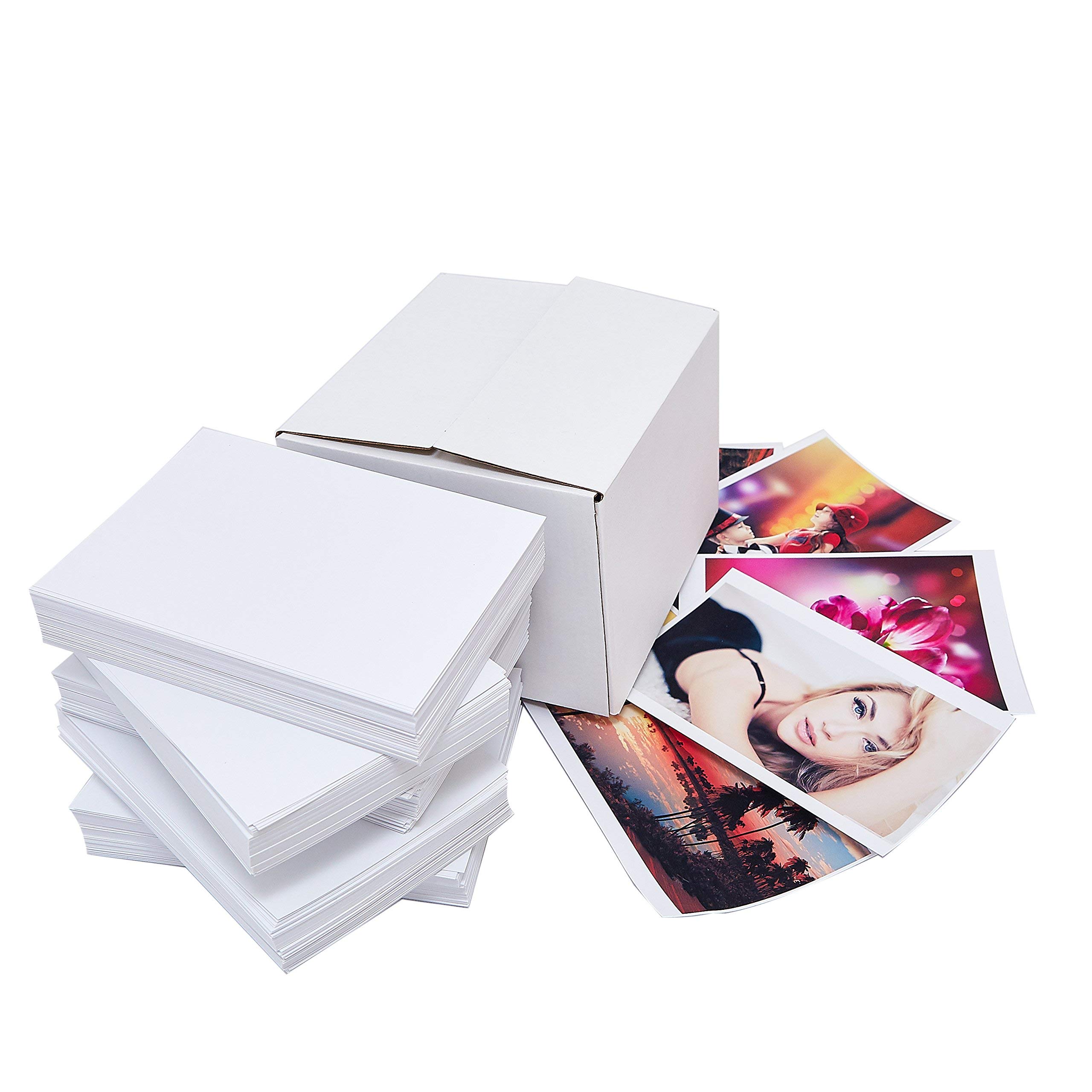 Matte photo paper 500 sheets ECO bundle for inkjet printers 4x6 inches 9.5mil, 230gsm