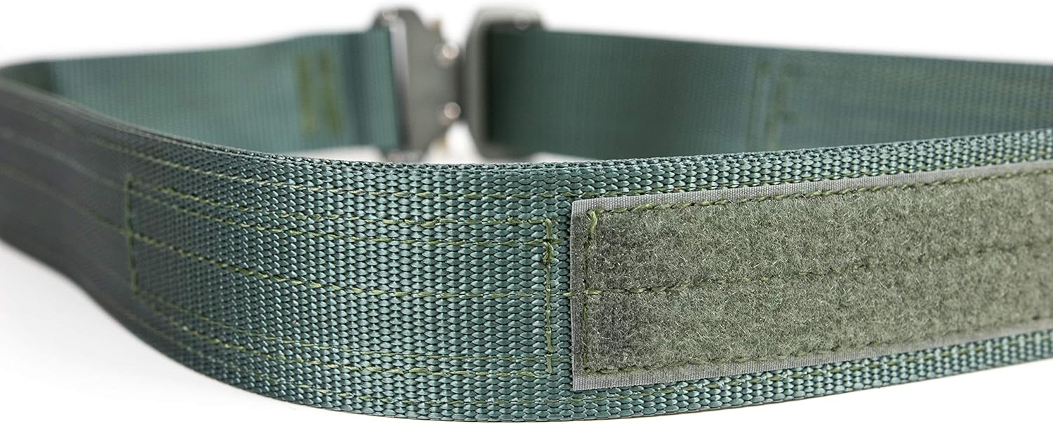 Fusion Tactical Military Police Riggers Belt Foliage Green Large 38-43"/2" Wide : Hunting Game Belts And Bags : Clothing