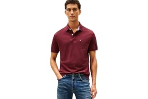 Tommy Hilfiger Men's Short Sleeve Cotton Pique Polo Shirt in Classic Fit