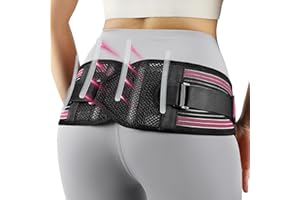 Fitomo X-Shape Hip Brace - SI Joint & Sacroiliac Support Belt for Sciatica Pain Relief, Postpartum Recovery, Pelvic Stabilization - Breathable Two-Panel Design with 4 Silicone strips (Adjustable, XL)
