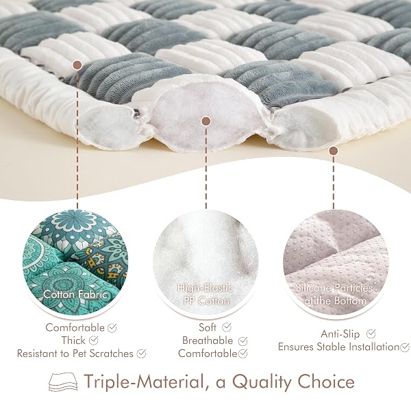 NESTLYMOLY COUCH COVER FOR SOFA, SECTIONAL COUCH COVER FOR DOGS, SOFA COVER WASHABLE, CUSHION COVER BLANKET PAD BED MAT FOR PETS, BOHO FURNITURE PROTECTOR, GREEN, 27.6X82.7IN