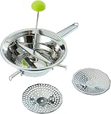 Moulin à Légumes Moulinex Inox - Diamètre 190 Mm - Référence A40102 - Neuf Sous Emballage D'origine