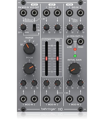 鍵盤楽器 DUAL ENVELOPE GENERATOR MODULE 1003 Behringer 1003 Dual Envelope Generator Eurorack Module