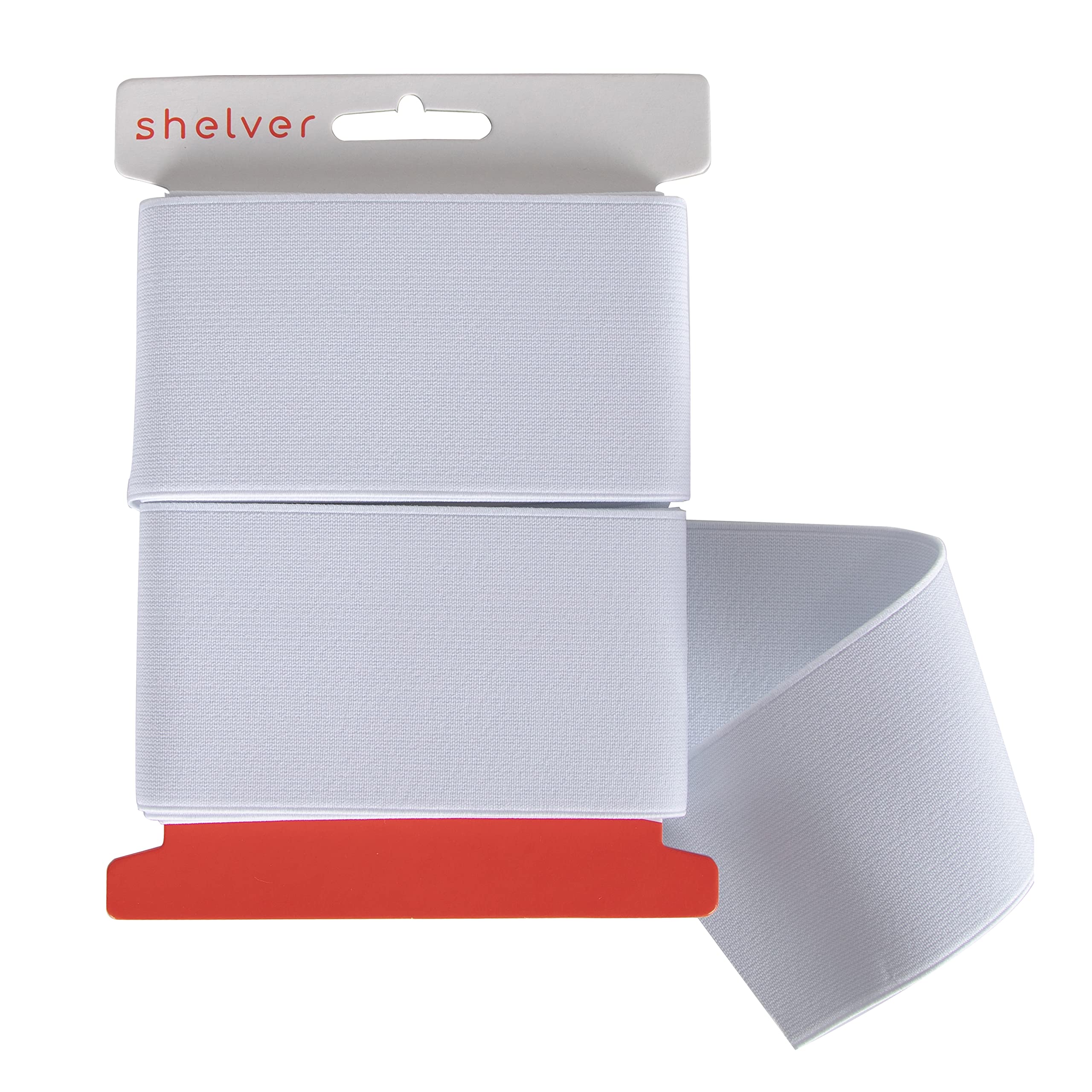 75mm / 3 inch Wide Elastic for Sewing, Woven No Roll Waistband Elastic, 3 Metres