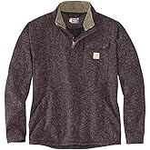 Carhartt Men's Relaxed Fit Midweight Quarter-Zip Pocket Sweater Fleece