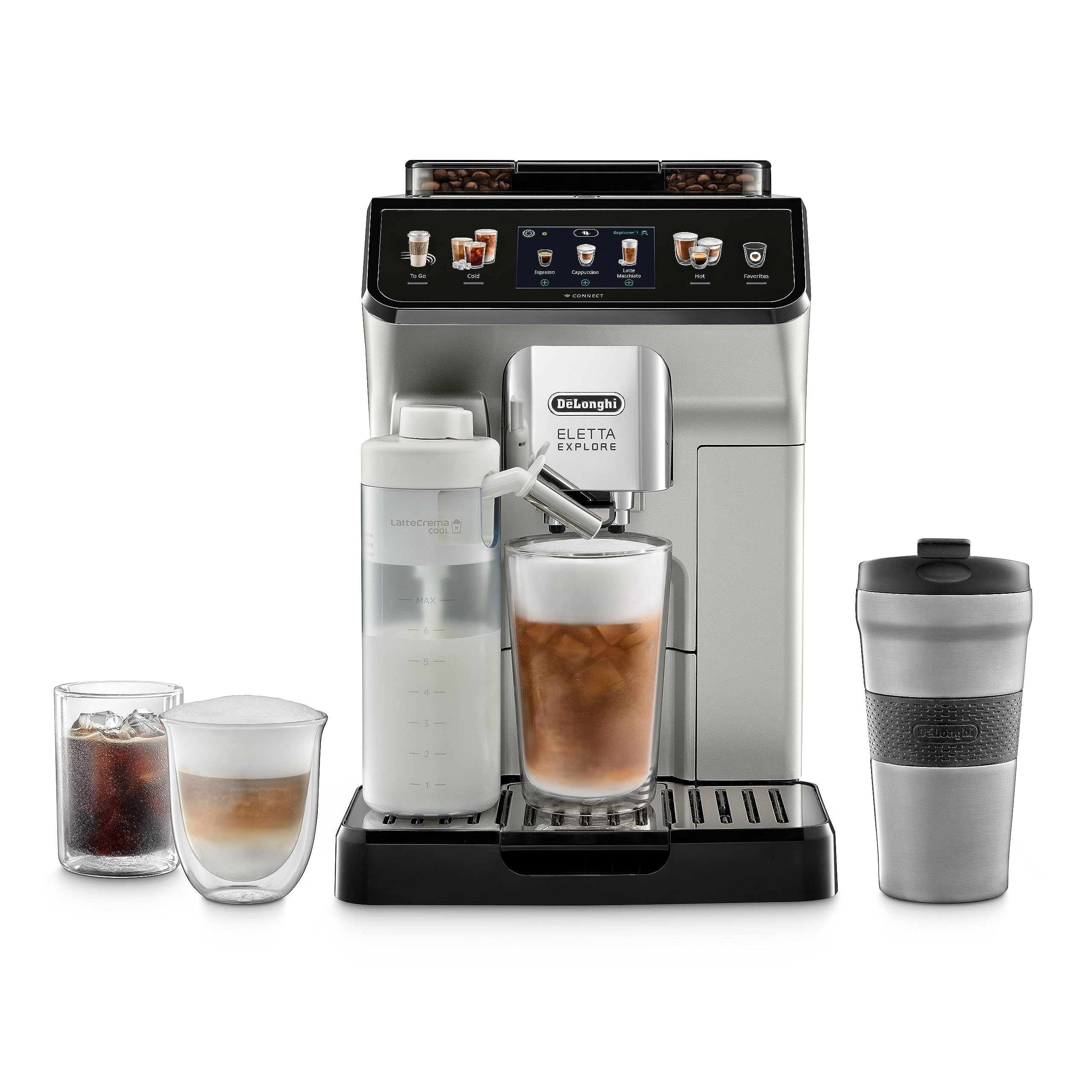 Mua De'Longhi Eletta Explore Fully Automatic Espresso Machine with Cold