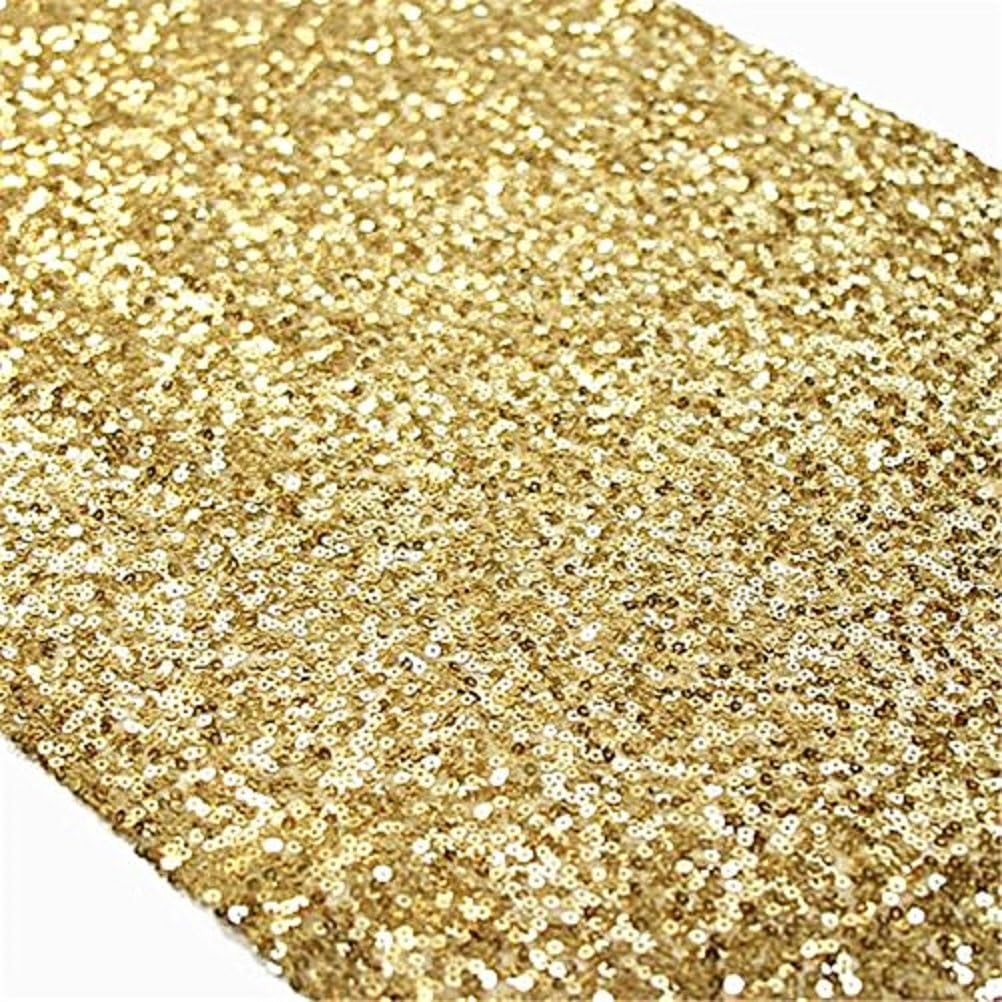 Best sequin gold table runner