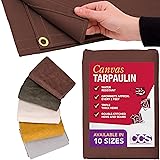 CCS Waterproof Canvas Tarp Cover – Heavy Duty
