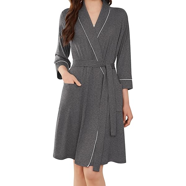 Satin Dress Summer Cotton Bathrobe Women Kimono Bridal Bath Robe