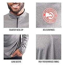 Ultra Game mens Long Sleeve Men s Quarter Zip