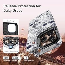 Goodon for iPhone 16 Pro Case Wallet - Flip Folio