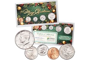LITTLETON COIN COMPANY 2025 Merry Christmas U.S. 5-Coin Year Set Uncirculated with Holder