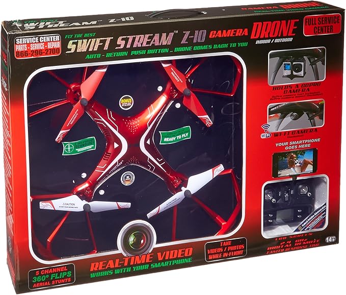 swift stream camera drone