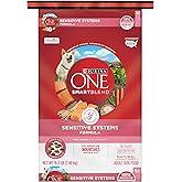 Purina ONE Natural, Sensitive Stomach Dry Dog Food, +Plus Skin & Coat Formula - 16.5 lb. Bag