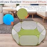 Pawaboo Small Animals Playpen Waterproof Pet Cage Tent Green view 4
