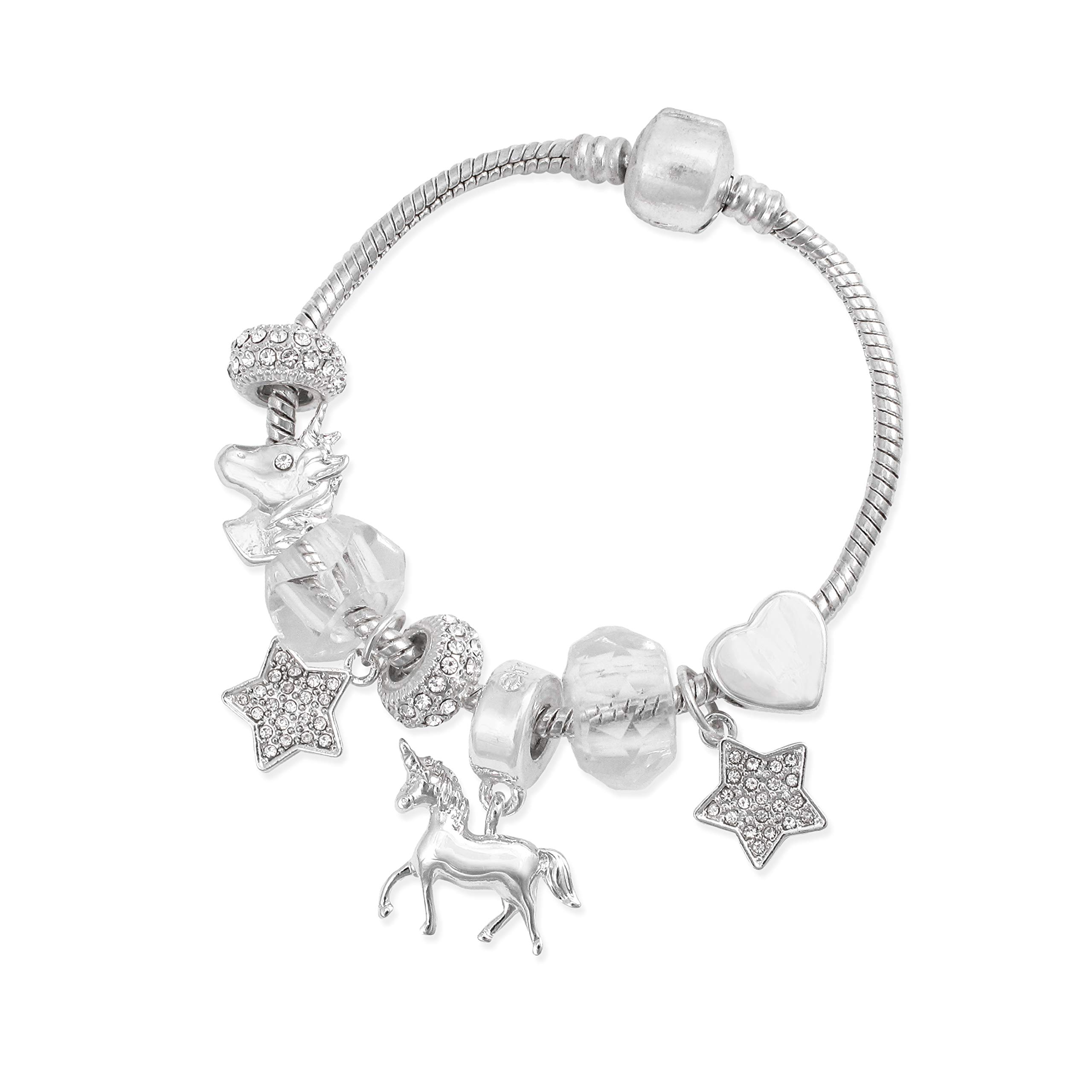 GIOIA Emoji® Unicorn Charm Bracelet