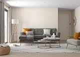Dulux Silk Emulsion Paint Walls Ceilings Almond White 2.5L view 5