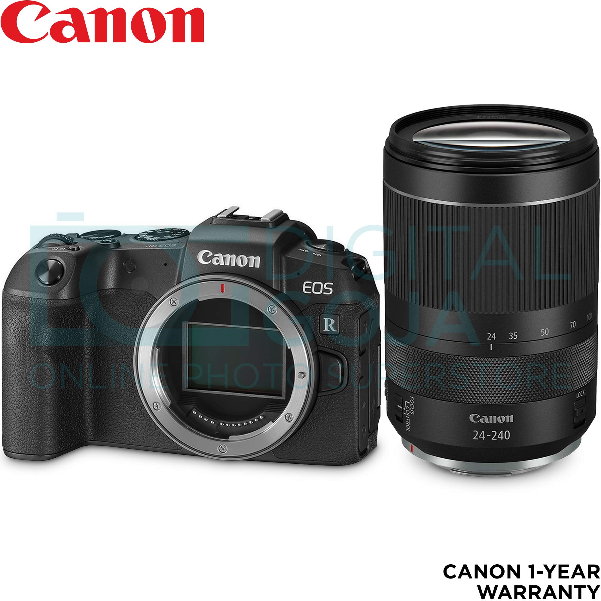 Canon EOS RP Mirrorless Digital Camera and 24240mm Lens with Altura Photo Complete Accessory