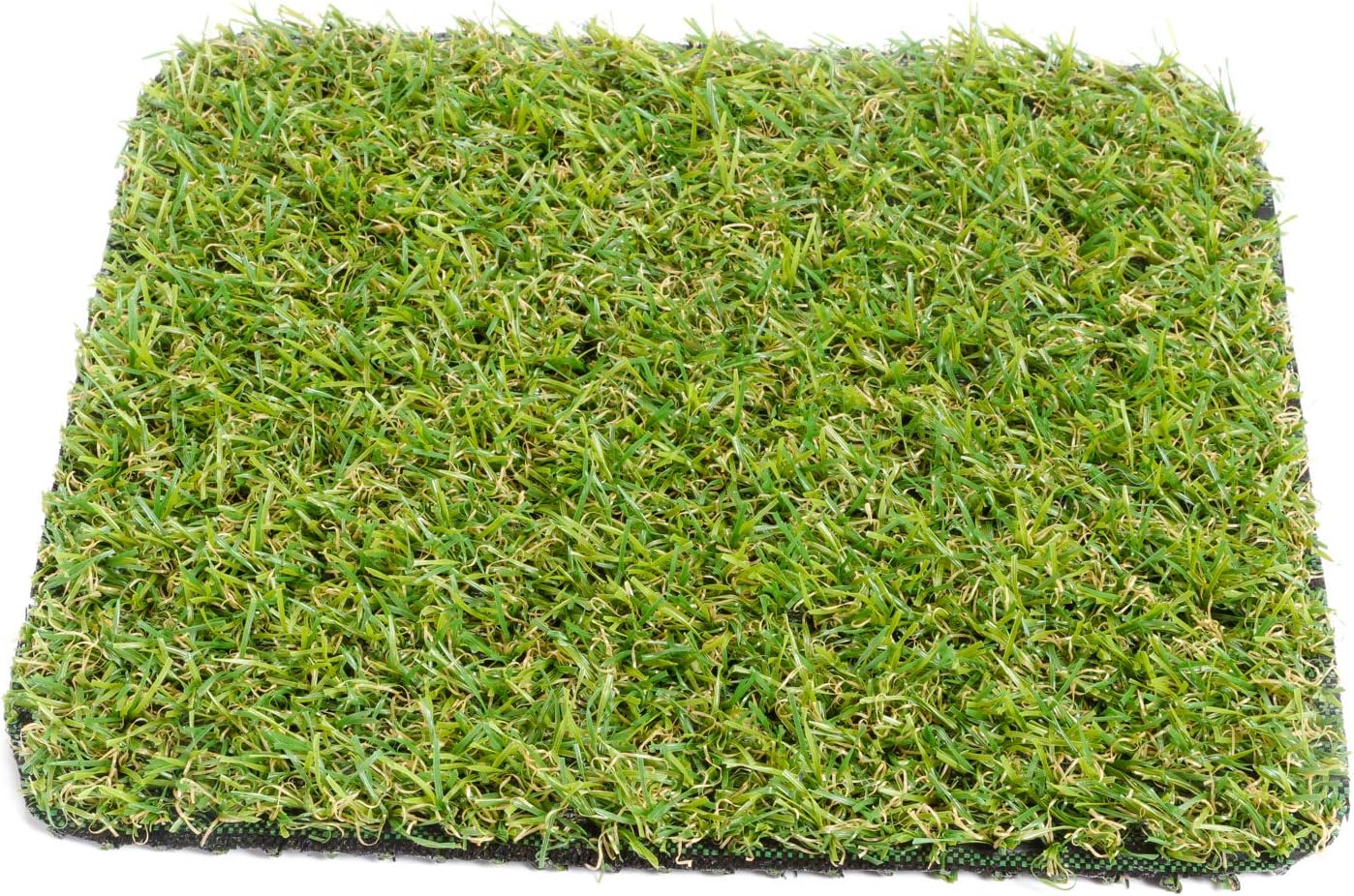 Artificial Grass | Buckingham 15mm Pile Height | Sold per 50cm Choose 2m or 4m Wide | Quality EU Manufactured | Fake Turf Green Landscaping Grass Garden (Sample)