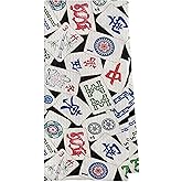 Geqtt Mahjong Gifts Dish Towels - Mahjong Decorative Waffle Weave Kitchen Towels, Hand Tea Towel for Bathroom (16×24 Inches)