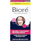 Bioré Original, Deep Cleansing Pore Strips, Nose Strips for Blackhead Removal, with Instant Pore Unclogging, 8 Count, feature